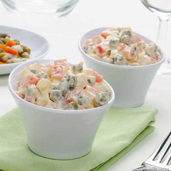 Meze Amerikan Rus Salata